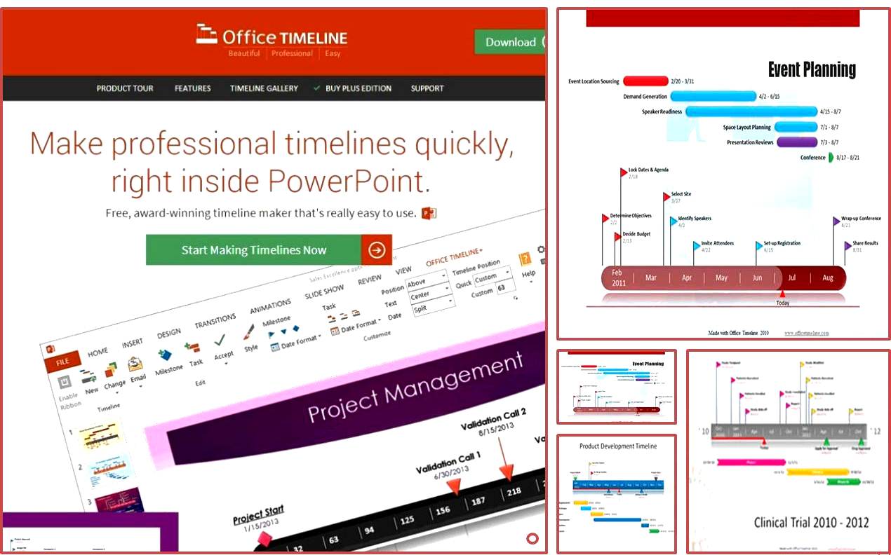 powerpoint office timeline download